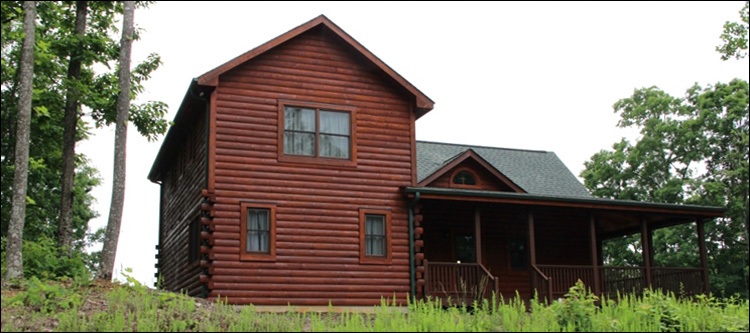 Professional Log Home Borate Application  Owen County, Kentucky