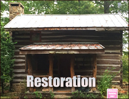 Historic Log Cabin Restoration  Owen County, Kentucky
